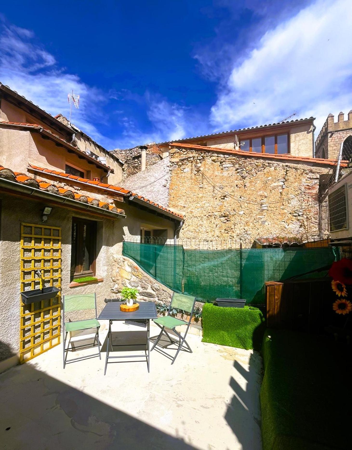 Au Pied Des Remparts 10 Rue Saint Jean Apartment Villefranche-de-Conflent Luaran gambar